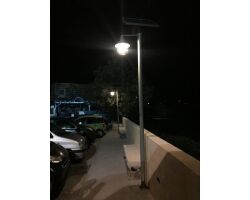 Αυτόνομα φωτοβολταϊκά φωτιστικά - Ακρωτήρι Δήμου Θήρας Σαντορίνη
