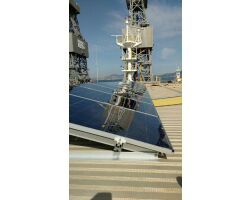 Αυτόνομο φωτοβολταϊκό σύστημα 4 kWp σε πλοίο εξόρυξης πετρελαίου.