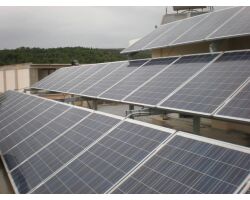 Φ/Β σύστημα ισχύος 7,7 kWp σε ταράτσα μονοκατοικίας στo Αλιβέρι Ευβοίας απο τον αντιπρόσωπό μας στην περιοχή