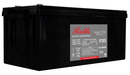Συσσωρευτής Rolls - 12V - R12-260 AGM