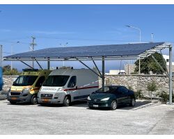 Σύστημα net metering 10kW, Δημοτικό Κλειστό Γυμναστήριο, ΔΑΠΠΟΣ, Σαντορίνη